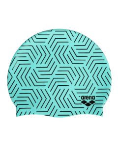 Arena Print II Silicone Swim Cap - Water Maze Arena Print II Silicone Swim Cap - Water Maze
