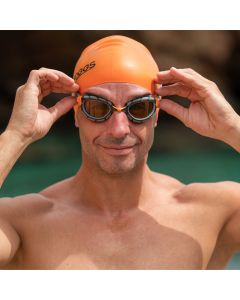 Zoggs Predator Polarized Ultra Goggles - Grey / Orange / Copper