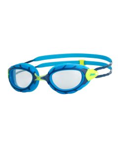 Zoggs Predator Junior Goggles - Blue/Lime/Clear