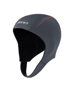 Zone3 Active-Flex Swim Cap - Grey / Orange