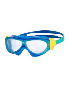 Zoggs Phantom Kids Mask - Blue/Turquoise/Clear