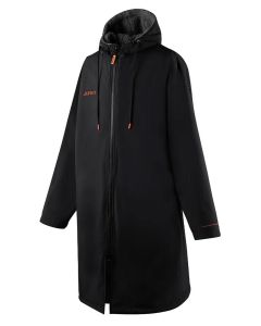 Zone3 Active Flex Recycled Parka Robe - Black / Grey / Orange Zone3 Active Flex Recycled Parka Robe - Black / Grey / Orange