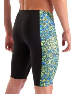 Arena Snakeskin Jammer - Black / Green / Multi