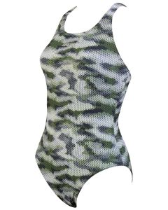 Jaked Womens Pixie One Piece Swimsuit - White