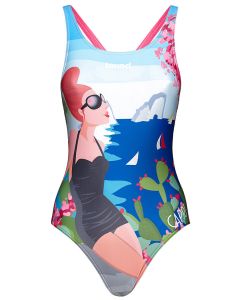 Jaked Women's Capri Swimsuit - Black