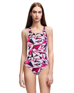 Jaked Women's Diamonds One Piece Swimsuit - Pink