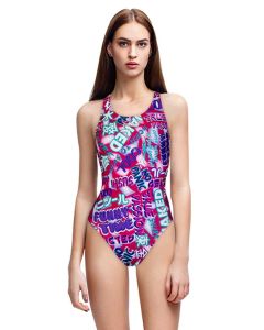 Jaked Women's Manga One Piece Swimsuit - Pink