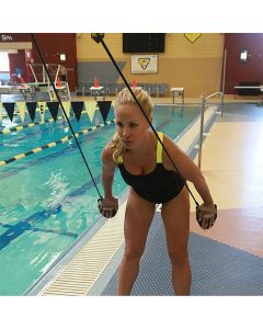 StrechCordz with Paddles - Silver