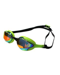 Zone3 Volaire Streamline Racing Goggles Mirror Revo Lens - Green / Black