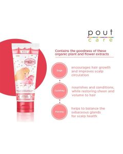Pout Care Strawberry Magic Natural Shampoo - 250ml