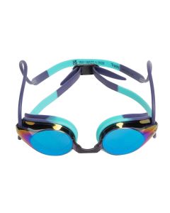 Arena Tracks Mirrored Racing Goggles - Turquoise / Dusk / Water