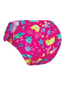 Zoggs Sea Queen Adjustable Swim Nappy - Size 3-24 Months