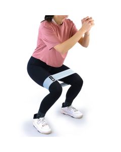 Fitness Mad Squat Band - White - Medium 76 cm