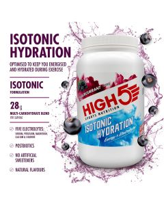 High5 Isotonic Hydration Drink (Blackcurrant, 1.23KG Tub)