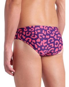 Arena Printed Brief - Fuchsia Multi