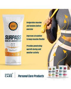Surpass Care Warm-up & Recovery Balm - 200ml