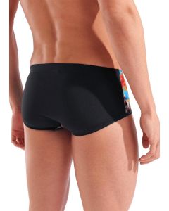 Arena Iguanas Low Waist Swim Short - Black / Multi
