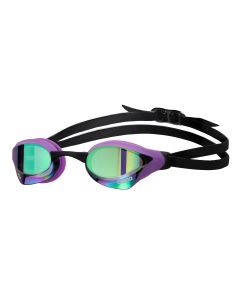Arena Cobra Core Swipe Mirrored Goggles - Emerald / Plum / Black