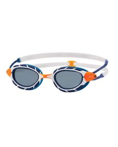 Zoggs Predator Polarized Goggles - Blue / White / Smoke