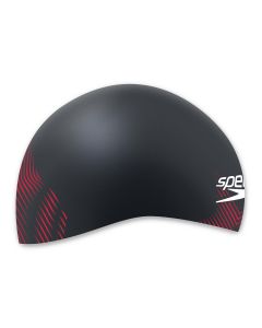 Speedo Fastskin Cap - USA Charcoal/ Phoenix Red