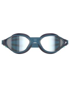 Speedo Biofuse 2.0 Mirrored Goggles - Border Blue / Cobalt / Silver Mirror