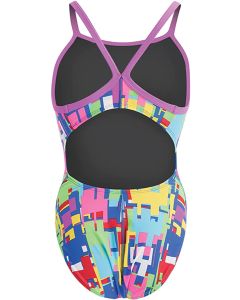 Dolfin Girls Winners Game-On! V-2 Back Swimsuit