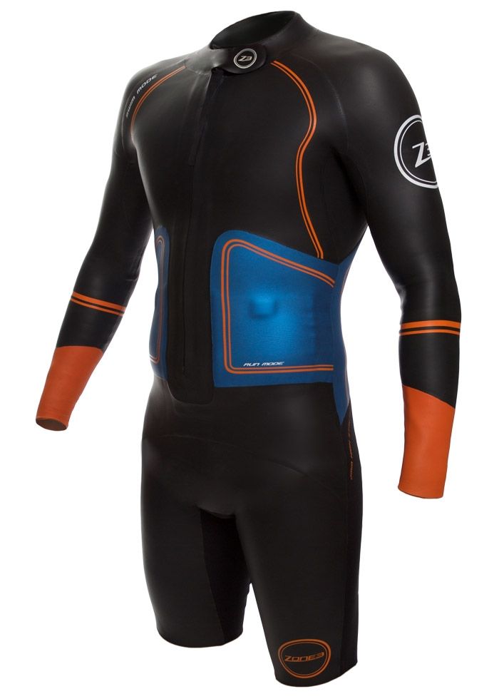 Zone3 Men's Swim-Run Evolution Wetsuit with 8mm Calf Sleeves
