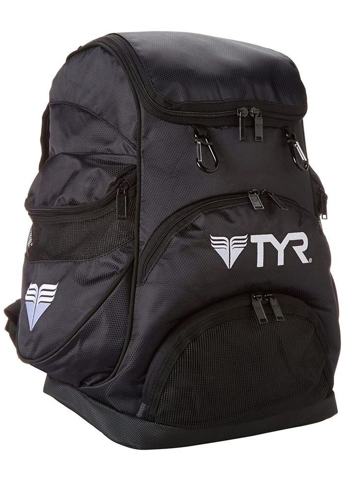 TYR Alliance Team Backpack Black Available now at ProSwimwear
