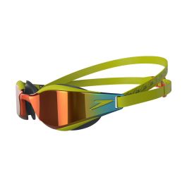 Speedo Fastskin Pure Focus - Lunettes De Natation Miroir - Hyper Yellow/Smoke - Taille Unique - Adultes - Compétition