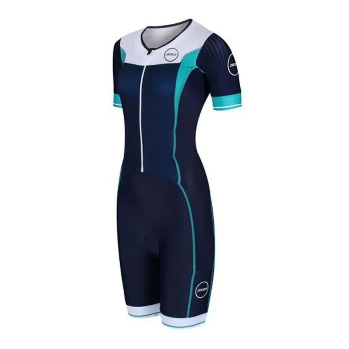 Aero Triathlon Wear Zone3 Men's Lava Long Distance Triathlon Suit