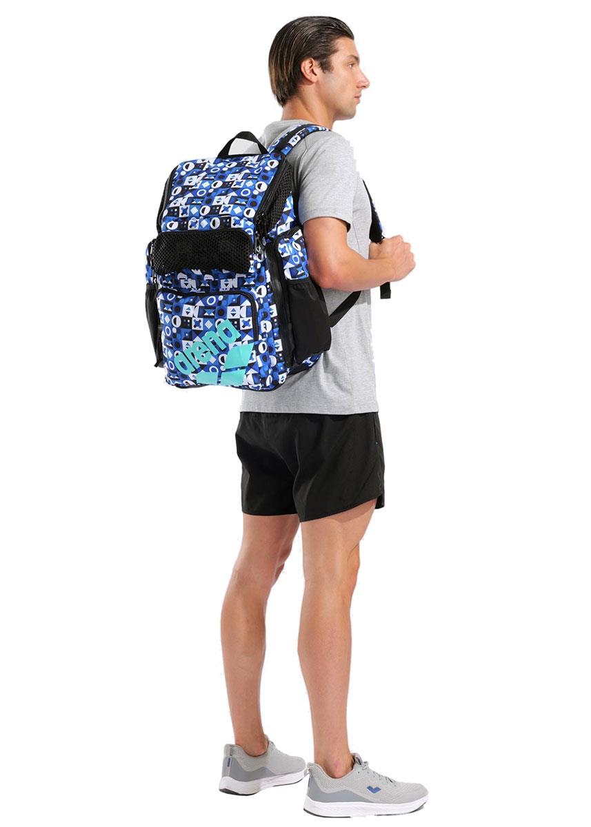 Arena One Go Allover Backpack 45L - Pieces