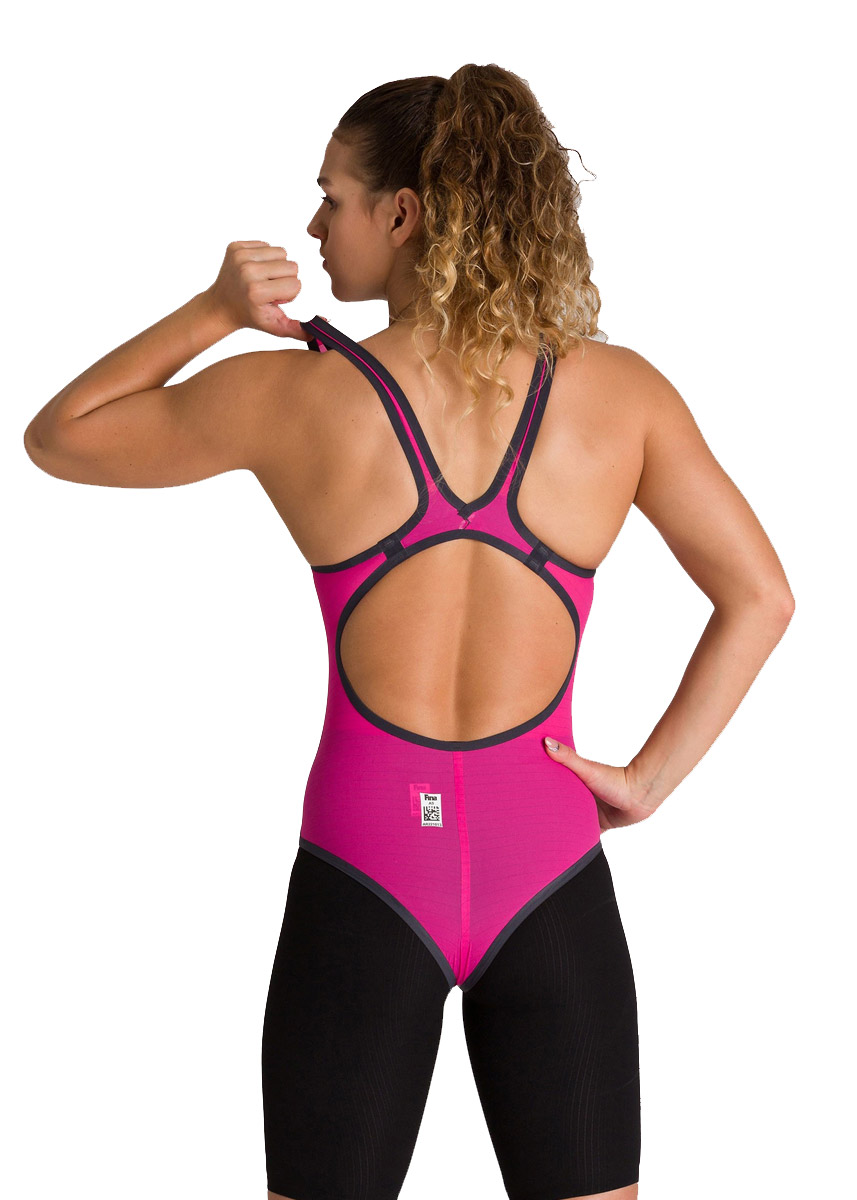 Arena Top Carbon Duo pour femme - Pink Peacock