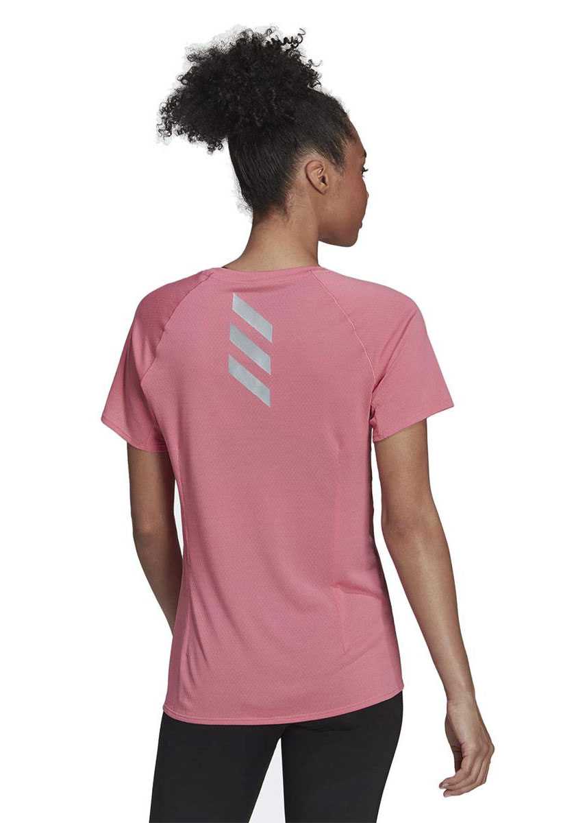 Adidas Women's Adi Runner T-Shirt - Rose