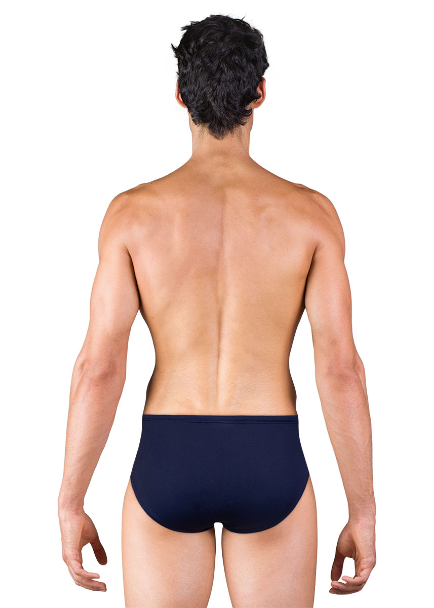 TYR Men's Durafast Elite Solid Racer Brief - Navy