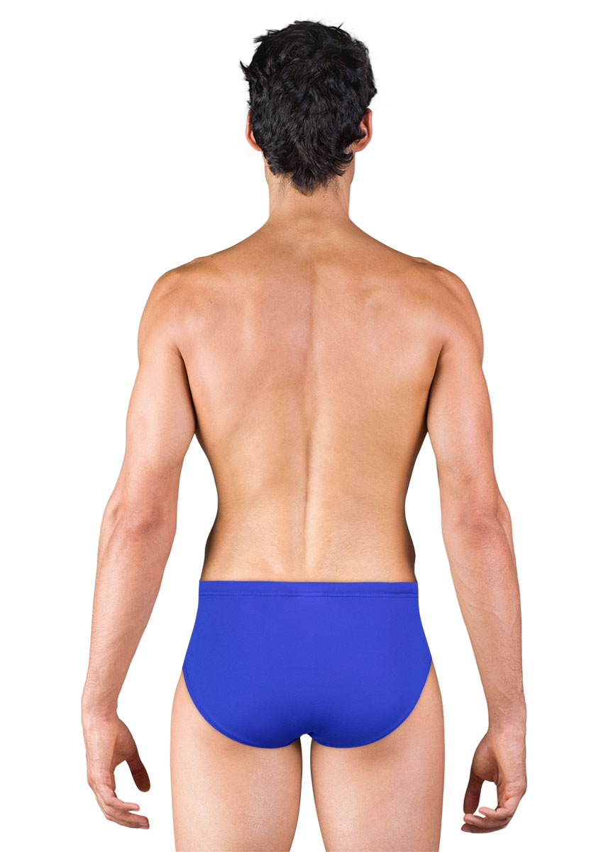 TYR Men's Durafast Elite Solid Racer Brief - Royal Blue