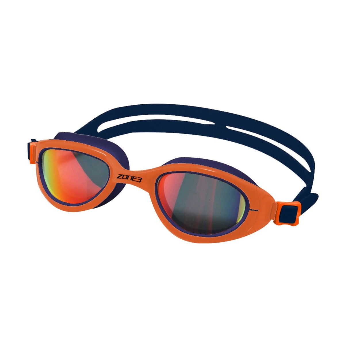 Zone3 Attack Polarised Goggles - Navy / Orange