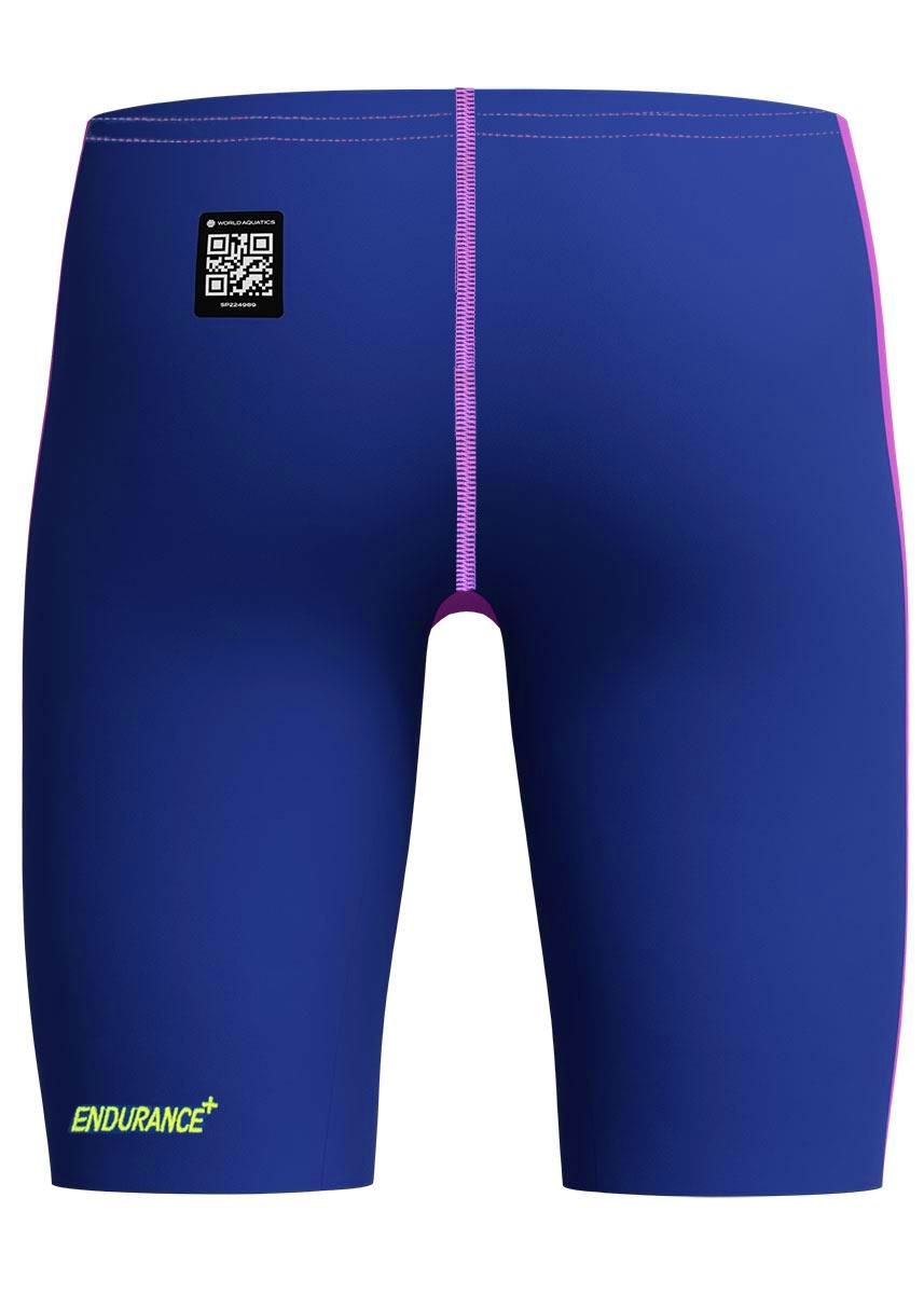 Speedo Fastskin Junior Endurance+ Max High Waisted Jammer - Purple / Navy