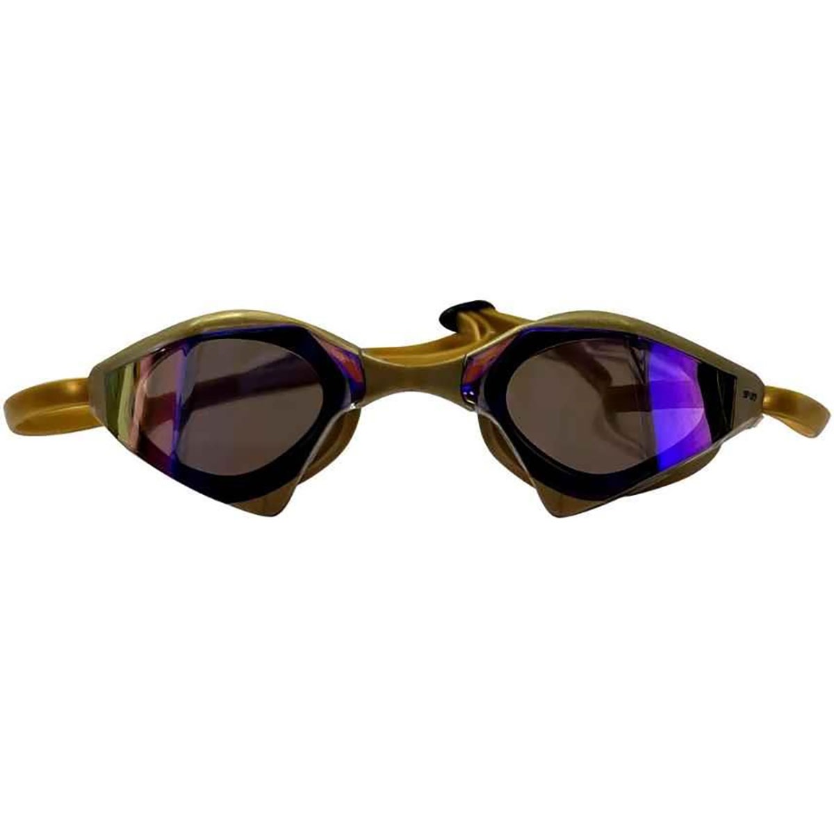 Spurt Adrenaline Mirrored Swimming Goggles - Gold
