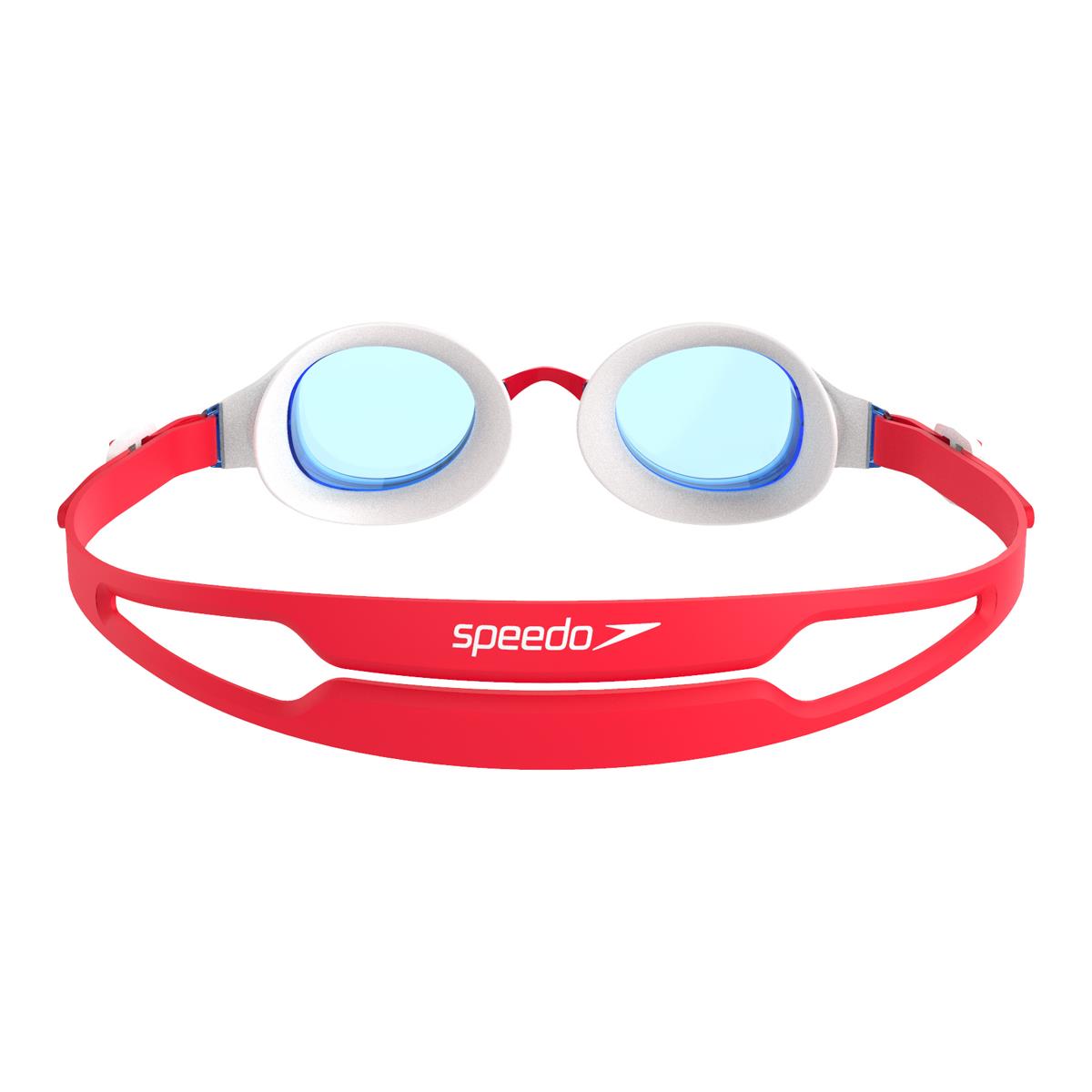 Speedo Hydropure Junior Goggles - Red/ White/ Blue