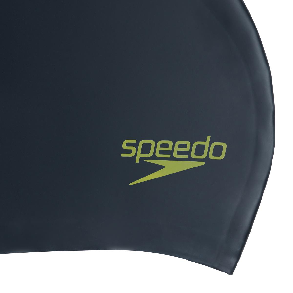 Speedo Bonnet en silicone pour cheveux longs Junior - Noir