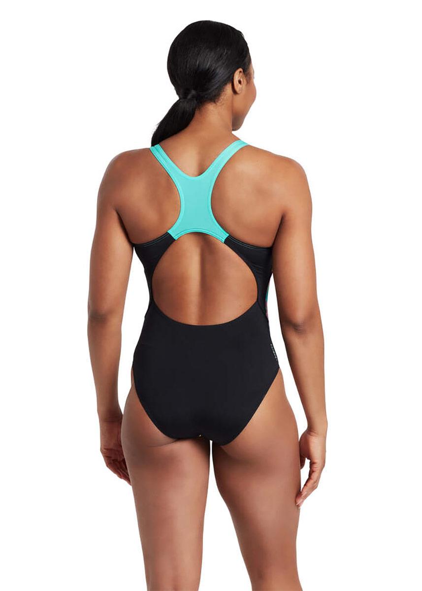 Zoggs Seaway Actionback Swimsuit - Front view