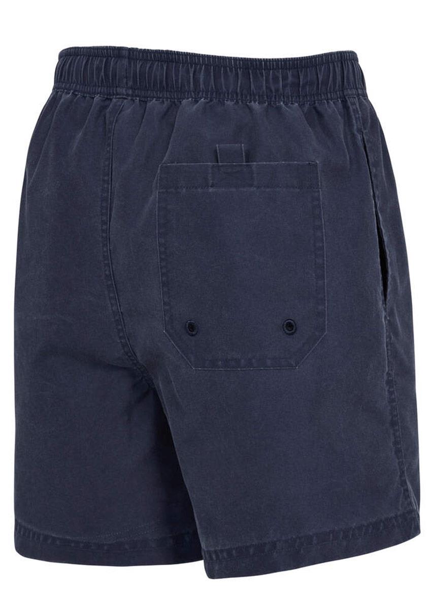 Zoggs Mens Mosman Washed 15 Inch Ecodura Shorts - Navy Blue