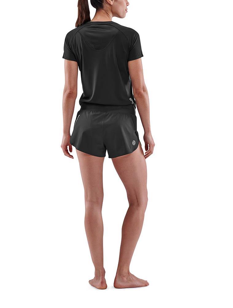 SKINS Series-3 Womens Short Sleeve Top - Black