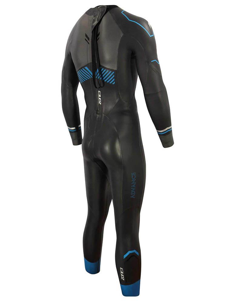 Zone3 Men's Advance Wetsuit - Black / Blue