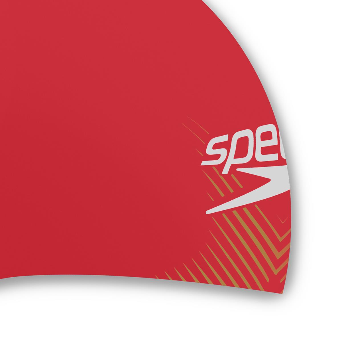 Speedo Fastskin Cap - Phoenix Red/ Rose Gold
