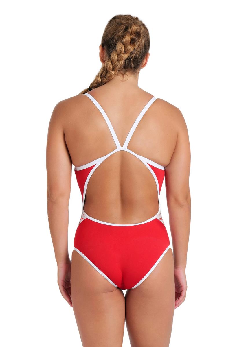 Arena Icons Swimsuit - Red/White
