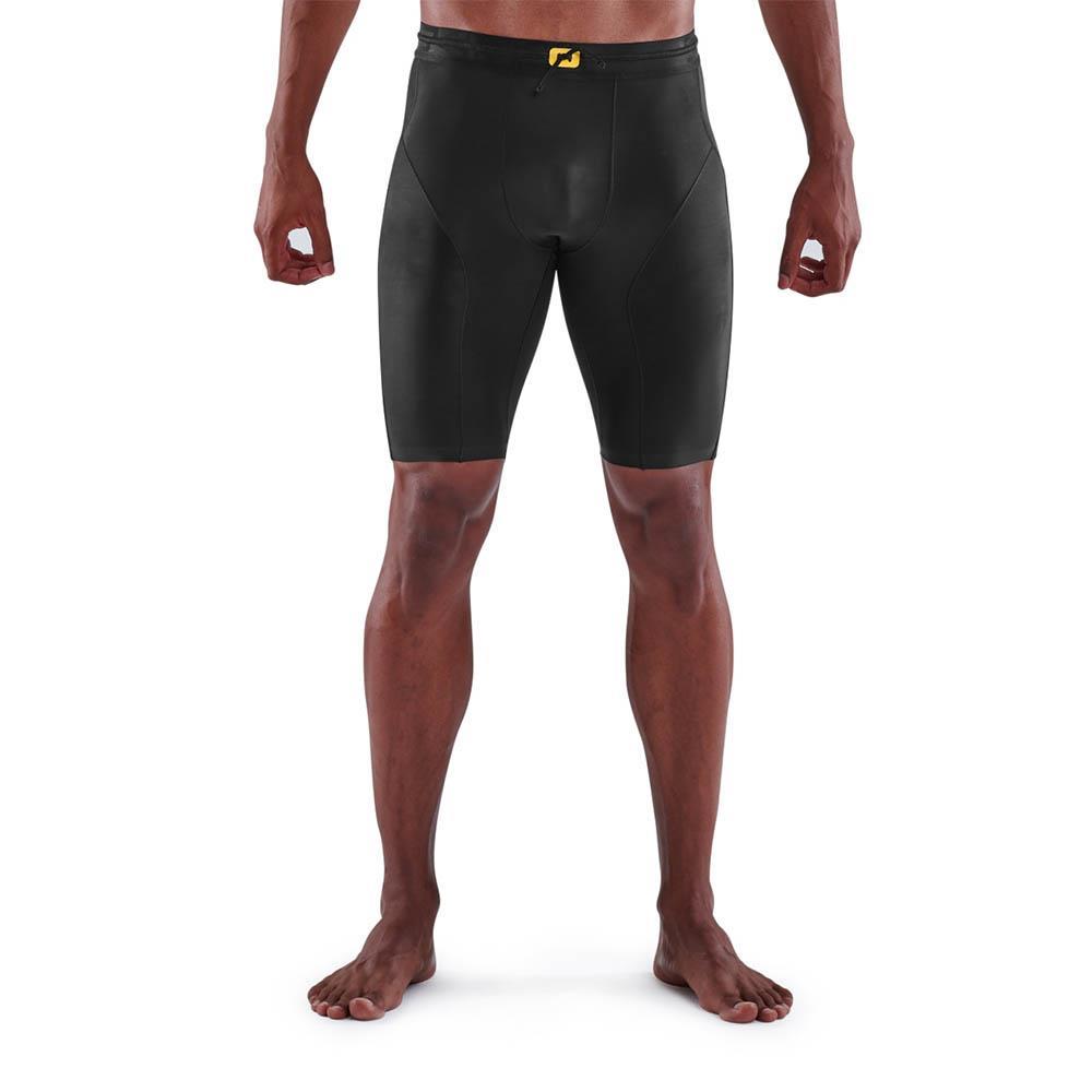 SKINS シリーズ3 メンズ ハーフタイツ - ネイビーブルー