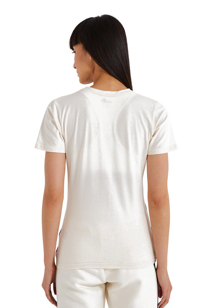 Ellesse T-shirt Frankia pour femme - Blanc cassé