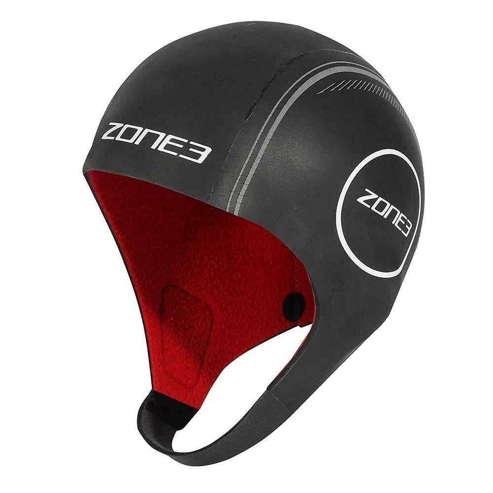 Zone3 Heat-Tech Neoprene Swim Cap - Black