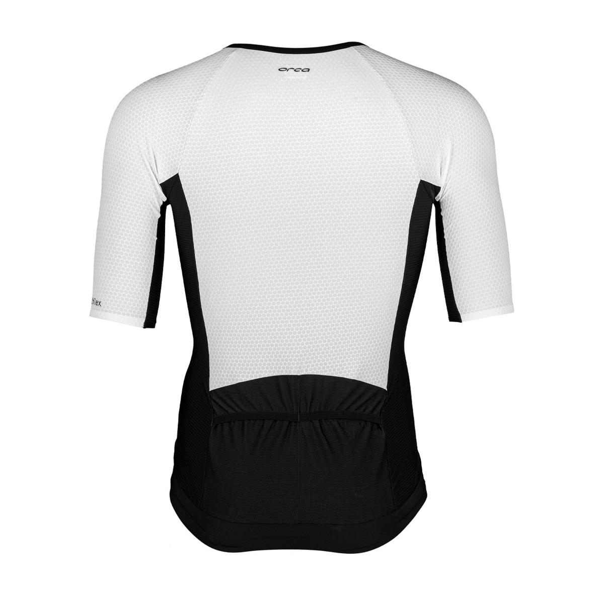 Orca Hommes Athlex Sleeved Tri Top - White